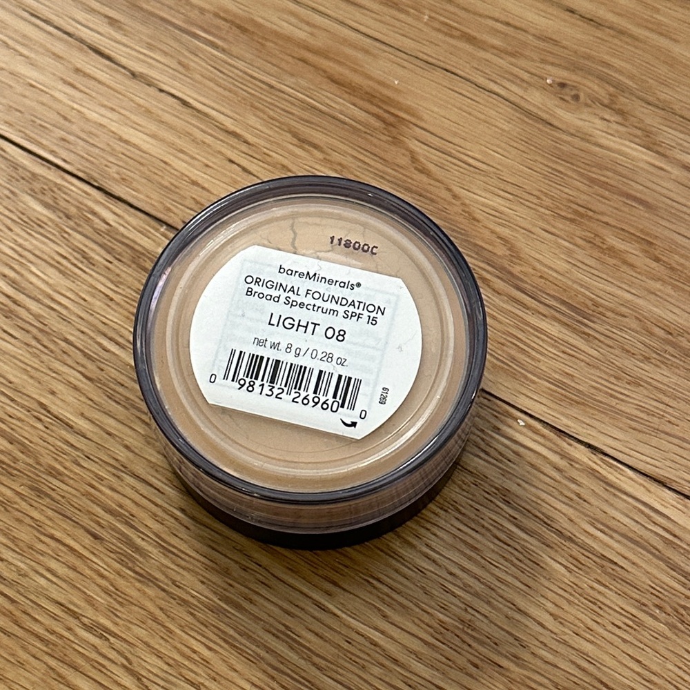 NEW bareMinerals Original Foundation Light 08 Full Size